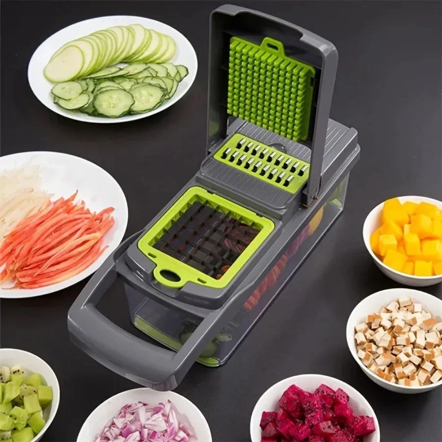 16 in 1 Vegetable Cutter-Multifunctional with Collector