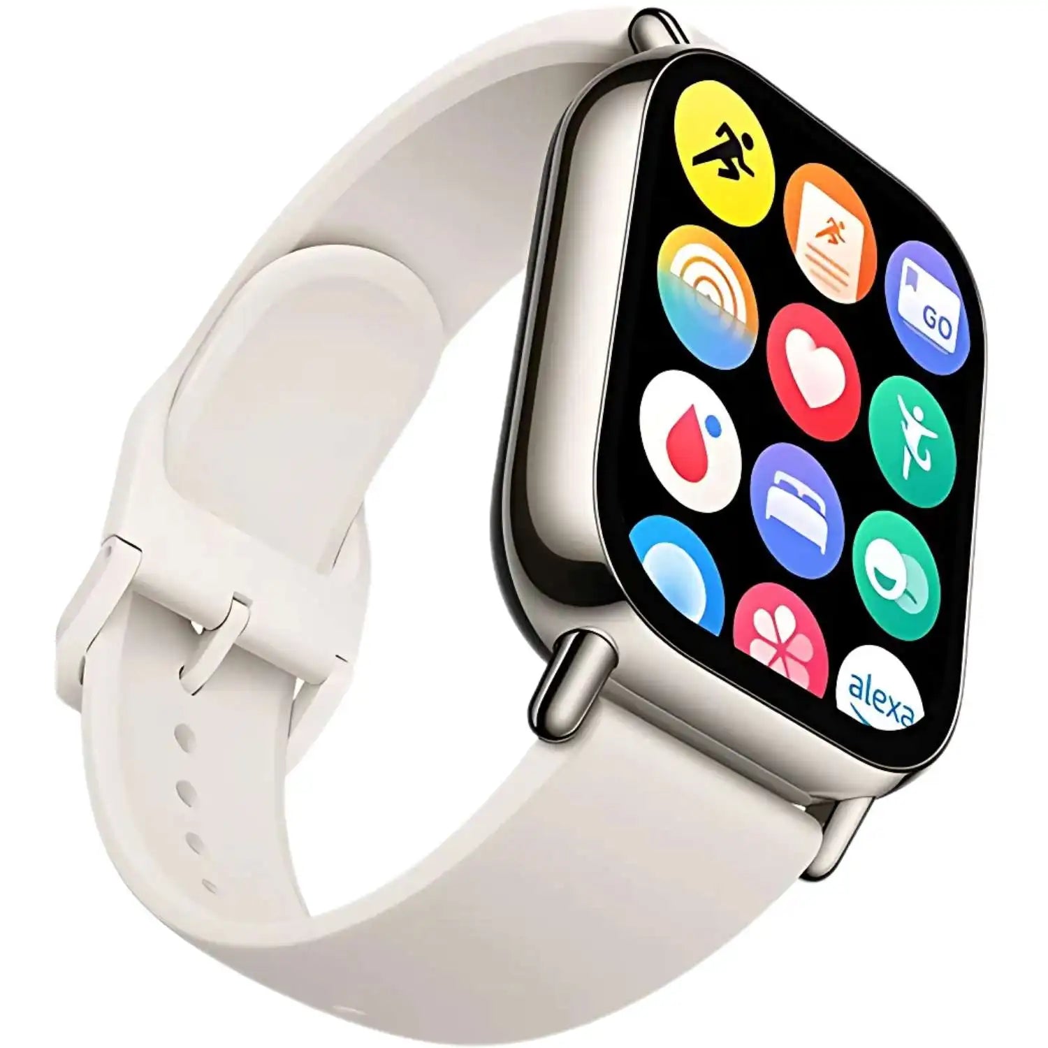 Xiaomi Redmi Watch 5 Lite Gold 1.96 Pol AMOLED Screen Smart Watch Battery Up To 18 Days Water Resistance 5ATM Bluetooth 5.3